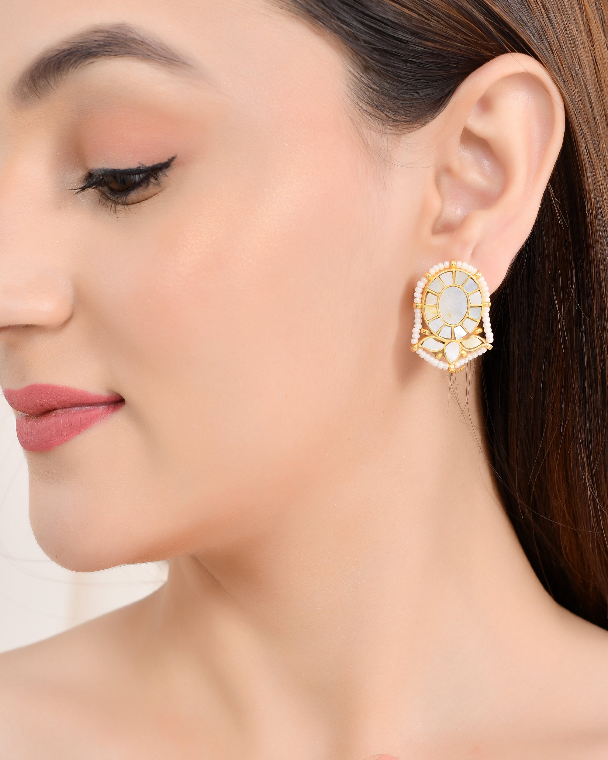 CARNATION FLOWER EARINGS